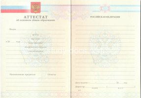 Аттестат за 9 класс 2007-2010 в Златоусте