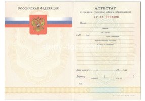 Аттестат за 11 класс 2007-2009 в Златоусте